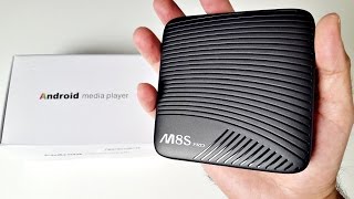 M8S PRO 4K Android TV Box Review [upl. by Hurd]