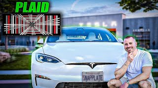 Picking up my 2024 Tesla Model S Plaid  Is the Hype Justified [upl. by Atikehs802]