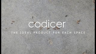 CODICER The Ideal Product For Each Space [upl. by Nivar]