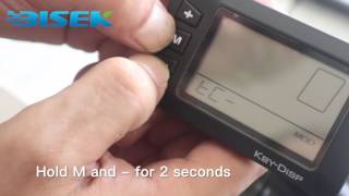 Adjust top speed on an ebike computer KD21C [upl. by Yelrak]