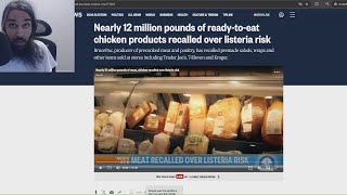 Meat recall over chicken contaminated with Listeria  Unintentional ASMR [upl. by Lellih]