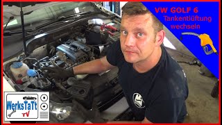 ►VW Golf 6◄ Tankentlüftung defekt  Tank ventilation ◢WERKSTATTTV◣ [upl. by Sug]