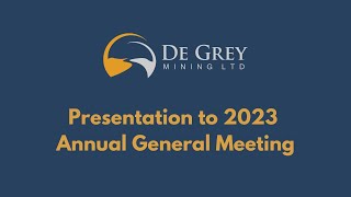 Investor presentation to the Annual General Meeting 2023 [upl. by Dadelos]