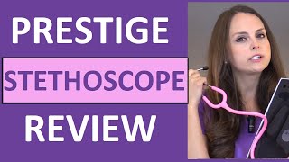 Stethoscope for Nursing Students Review  Prestige Medical Clinical Lite [upl. by Sitsuj]