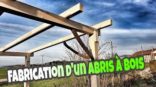 Fabrication dun abris à bois [upl. by Oilerua]