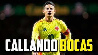 🇨🇴 JAMES RODRIGUEZ CALLANDO BOCAS a la PRENSA INTERNACIONAL [upl. by Anauq]