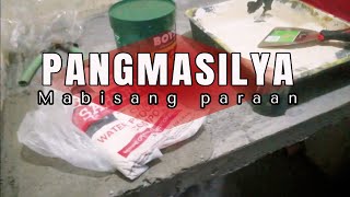 paanu mag masilya ng kahoy na hagdan or saminto Yan lng kailangan mo [upl. by Gerstner692]