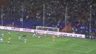 Sampdoria Vs JUVENTUS Goal Tevez 01 [upl. by Allerus]