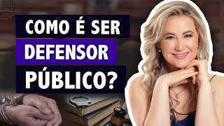 O que faz o DEFENSOR PÚBLICO Qual é a função da Defensoria Pública [upl. by Siouxie]