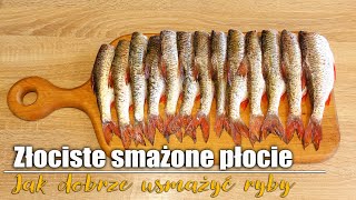 PŁOCIE SMAŻONE👌JAK DOBRZE PRZYPRAWIĆ I USMAŻYĆ RYBY👌 [upl. by Derdle348]