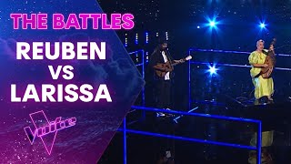 Reuben De Melo amp Larrisa Kovalchuk Sing Leonard Cohens Hallelujah  The Battles  The Voice AU [upl. by Aerda30]