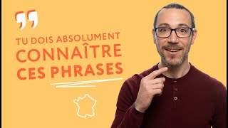 13 phrases à connaître pour parler comme un Français [upl. by Adrienne]