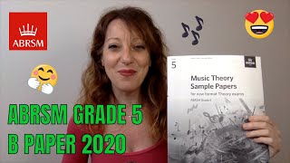 B Paper Grade 5 2020  ABRSM  ANSWERED and EXPLAINED [upl. by Wilmott]