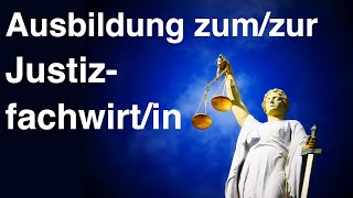 Ausbildung zumzur Justizfachwirtin  Einstellungstest in der Justiz  beamtentestvorbereitungde [upl. by Nerred]