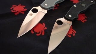 Spyderco UKPK new vs old [upl. by Tamarra]