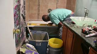 Whirlpool tub replacement in six minutes [upl. by Letsirk147]