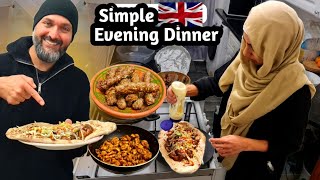 Mutton Seekh Kebab On Naan  Evening Dinner For Family  Desi Jatt Uk 🇬🇧 [upl. by Harriot]