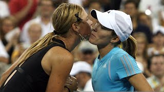 Maria Sharapova vs Justine Henin 2006 US Open Final Highlights [upl. by Eicarg]