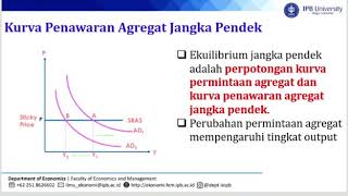 Kuliah Makroekonomi I Bab 9 Pengantar Fluktuasi Ekonomi [upl. by Bamberger]