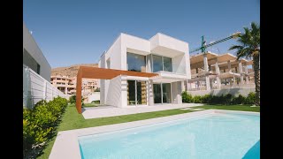 Modern villa for sale in Sierra Cortina Finestrat Costa Blanca [upl. by Artemed]