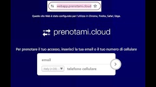 Come prenotare un appuntamento allo sportello con Prenotamicloud [upl. by Anyad]