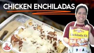 CHICKEN ENCHILADAS OF OLD EL PASO I FOODIE AVENUE [upl. by Berta]