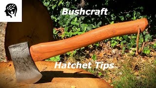 5 Bushcraft Hatchet Tips [upl. by Mehs874]