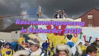 2018 Rosenmontagszug in Eschweiler [upl. by Merrick431]