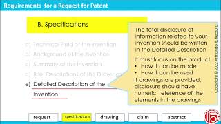 Writing the Patent Specifications [upl. by Eniamrehc299]