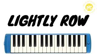 Not Angka Pianika Lagu Lightly Row [upl. by Hastings]