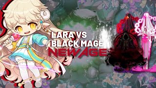 Maplestory Lara vs Black Mage New 6th Job Skills 2430  2023  12  01 [upl. by Nyloj871]