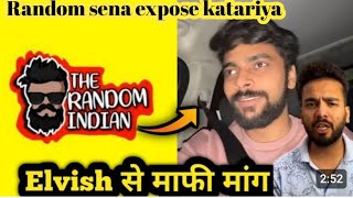 Random sena expose katariya and support to elvish Yadav Randomsenaelvishyadavelvishyadavvlogs [upl. by Snow]