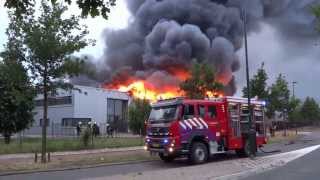 20130620 Zeer Grote Uitslaande Brand FIRE UP Oisterwijk [upl. by Vasili]