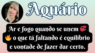 AQUÁRIO🌬 ESSA PARCERIA💰 PODE CONFIAR  JÁ SOFREU MUITO E PREFERE FICAR SÓ 🩶  COM EQUILÍBRIO 💞 CURA [upl. by Wilser134]