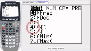 Graphing Calculator  Cubes and Cubed Roots [upl. by Pellikka]