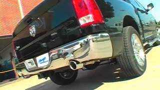 2012 Dodge Ram 57 1500 True Dual conversion with FloPro muffler by Kinneys [upl. by Anneis]