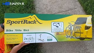 COSTCO SPORTRACK SR2901C  BIKE PLATFORM HITCH RACK INSTALLATION [upl. by Kuo]