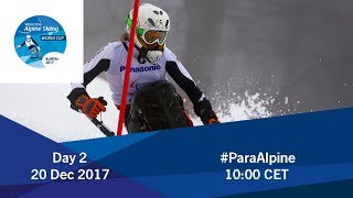 2017 World Para Alpine Skiing World Cup  Kuhtai  Day 2 Run 1 [upl. by Haze]