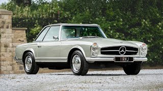 1969 MercedesBenz 280SL W113 Pagoda [upl. by Nnazus]