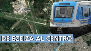 TREN A EZEIZA ► 3 ideas para conectar el aeropuerto al centro de Buenos Aires [upl. by Arebma953]