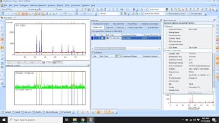 XRD data analysis using Xpert highscore software  23 [upl. by Leikeze]