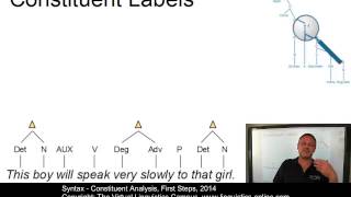 SYN107  Constituent Analysis First Steps [upl. by Edasalof938]