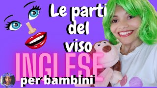 Le parti del viso in inglese [upl. by Rap881]