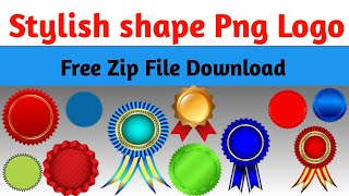 Stylish Shape png logo 17 free me download Kare zip file download free  All Types Info [upl. by Ayalat]