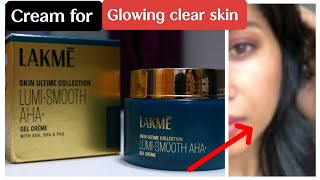 lakme lumi smooth aha gel cream review in Tamil lakme moisturizer [upl. by Verena]