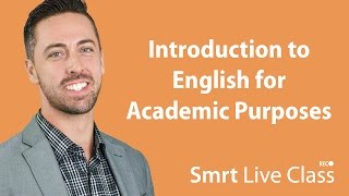 Introduction to English for Academic Purposes with Josh 29 [upl. by Ballinger]