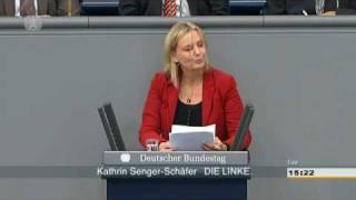 Kathrin SengerSchäfer DIE LINKE Familienpflegezeit hilft Betroffenen nicht [upl. by Ada348]