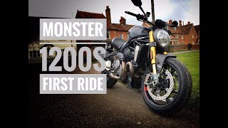 2018 Ducati Monster 1200S Review [upl. by Naaman]