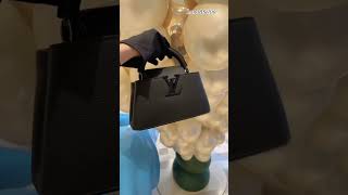 Brand New LV Louis Vuitton Black Leather Purse Capucines BB designerbags designer [upl. by Nagoh541]