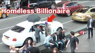 The Homeless Billionaire Prank [upl. by Yenttirb]